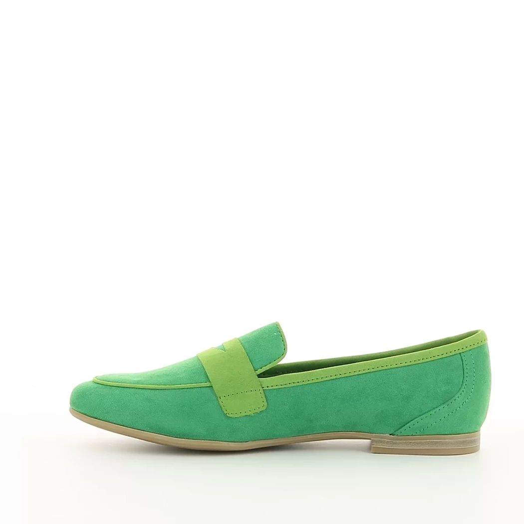 Image (4) de la chaussures Marco Tozzi - Mocassins Vert en Cuir synthétique