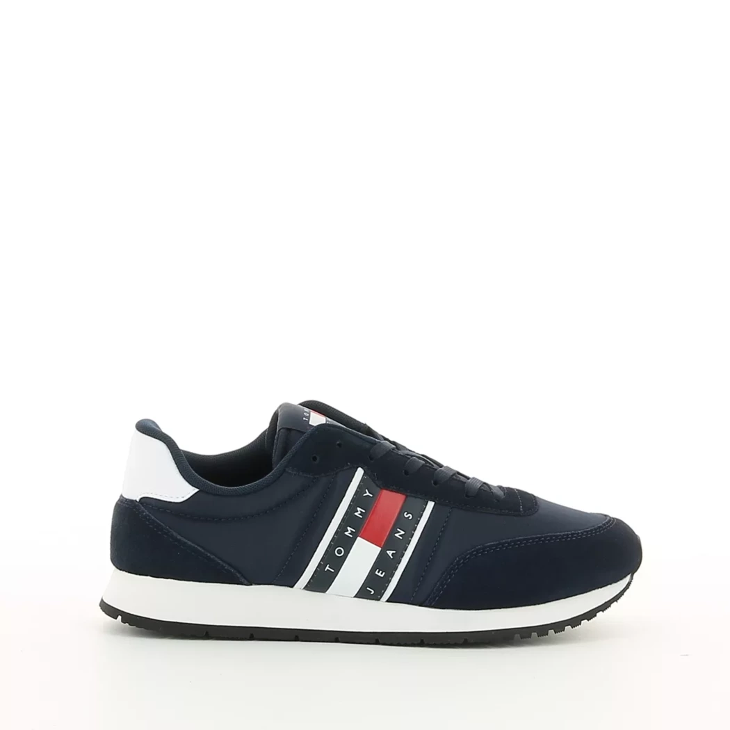 Image (2) de la chaussures Tommy Hilfiger - Baskets Bleu en Multi-Matières