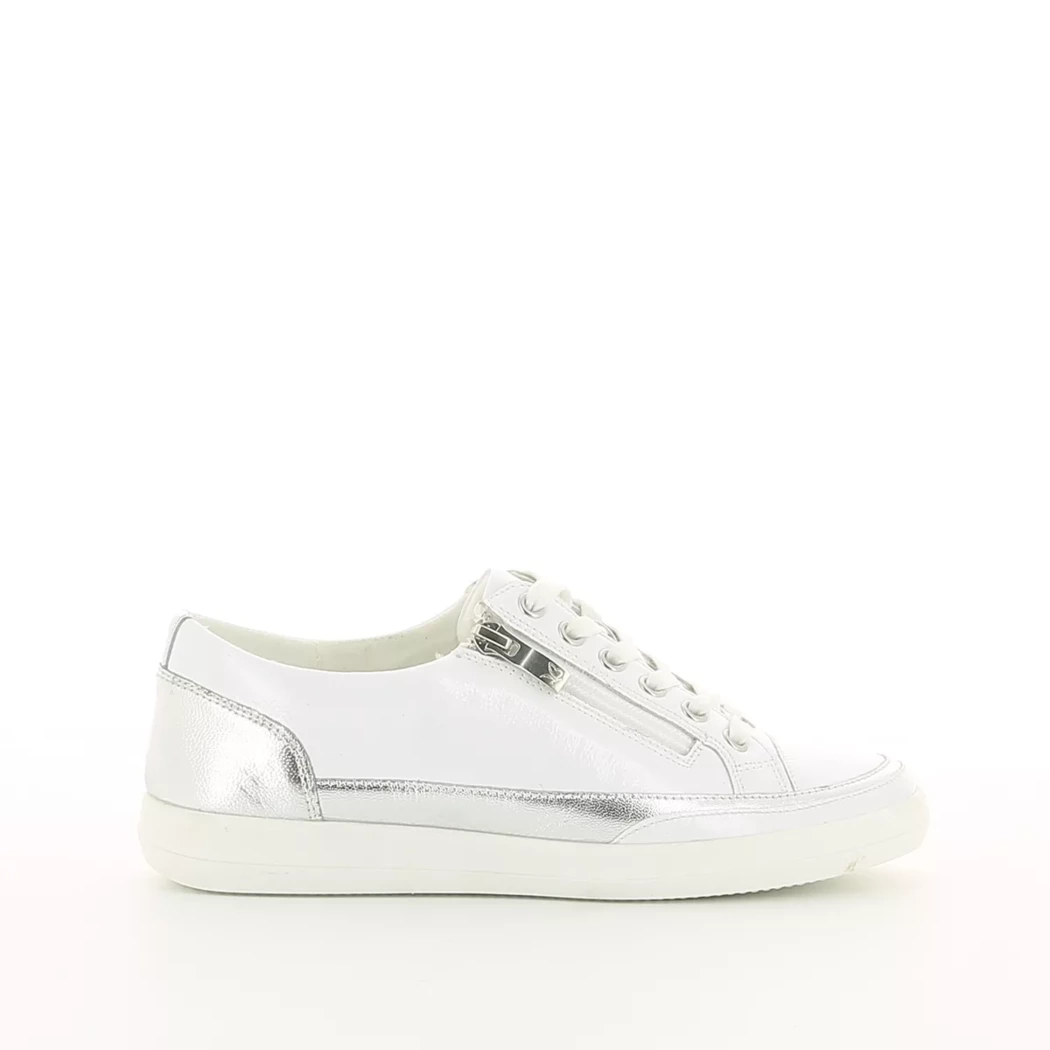 Image (2) de la chaussures Caprice - Baskets Blanc en Cuir vernis