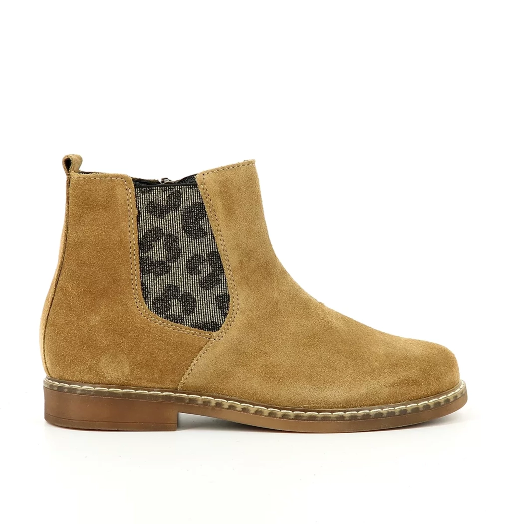 Image (2) de la chaussures Cypres Kids - Boots Taupe en Cuir nubuck