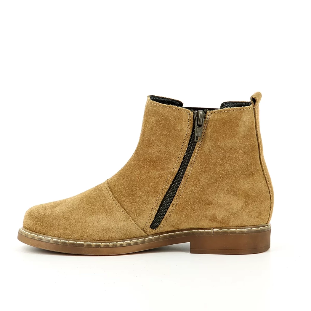 Image (4) de la chaussures Cypres Kids - Boots Taupe en Cuir nubuck