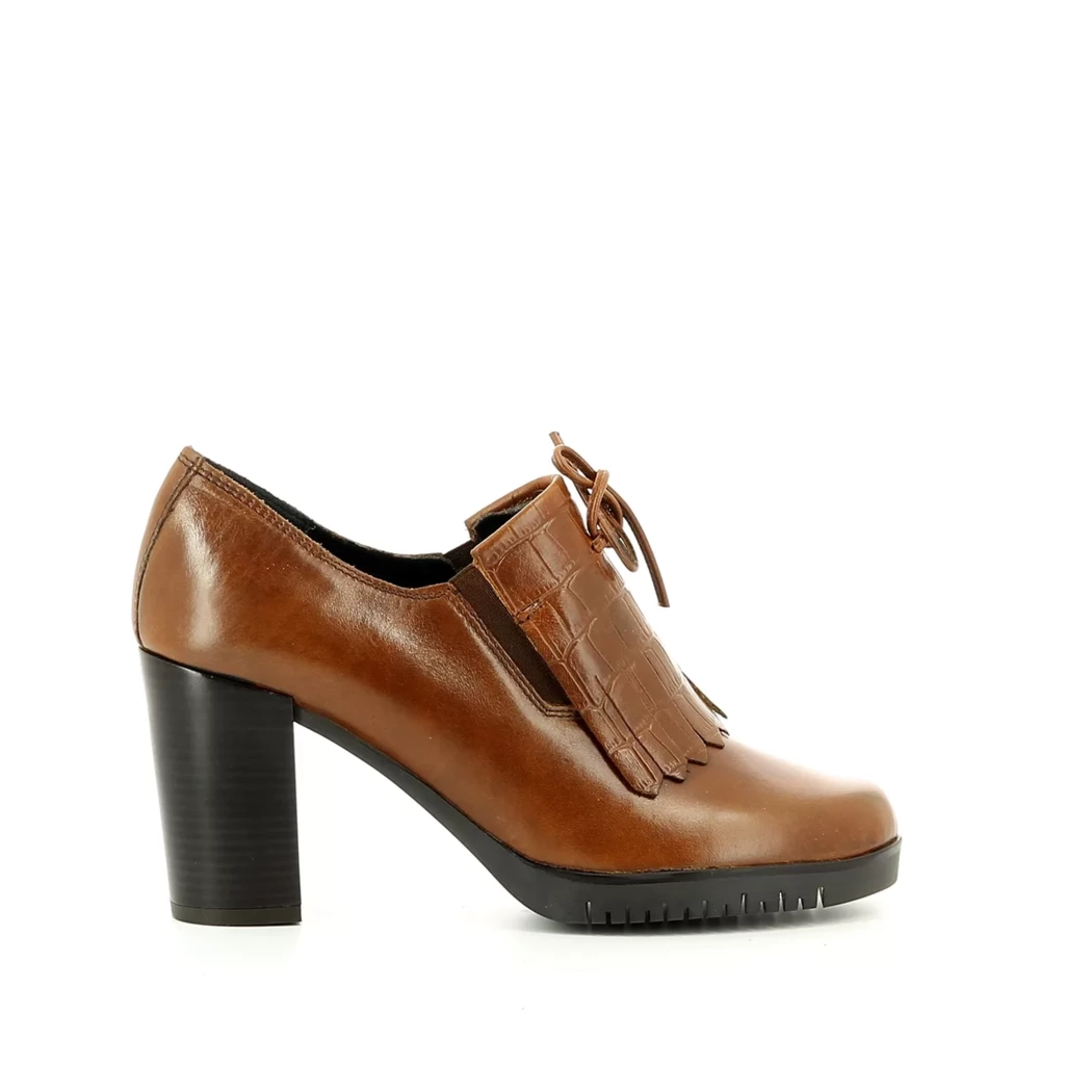 Image (2) de la chaussures Cypres - Mocassins Cuir naturel / Cognac en Cuir