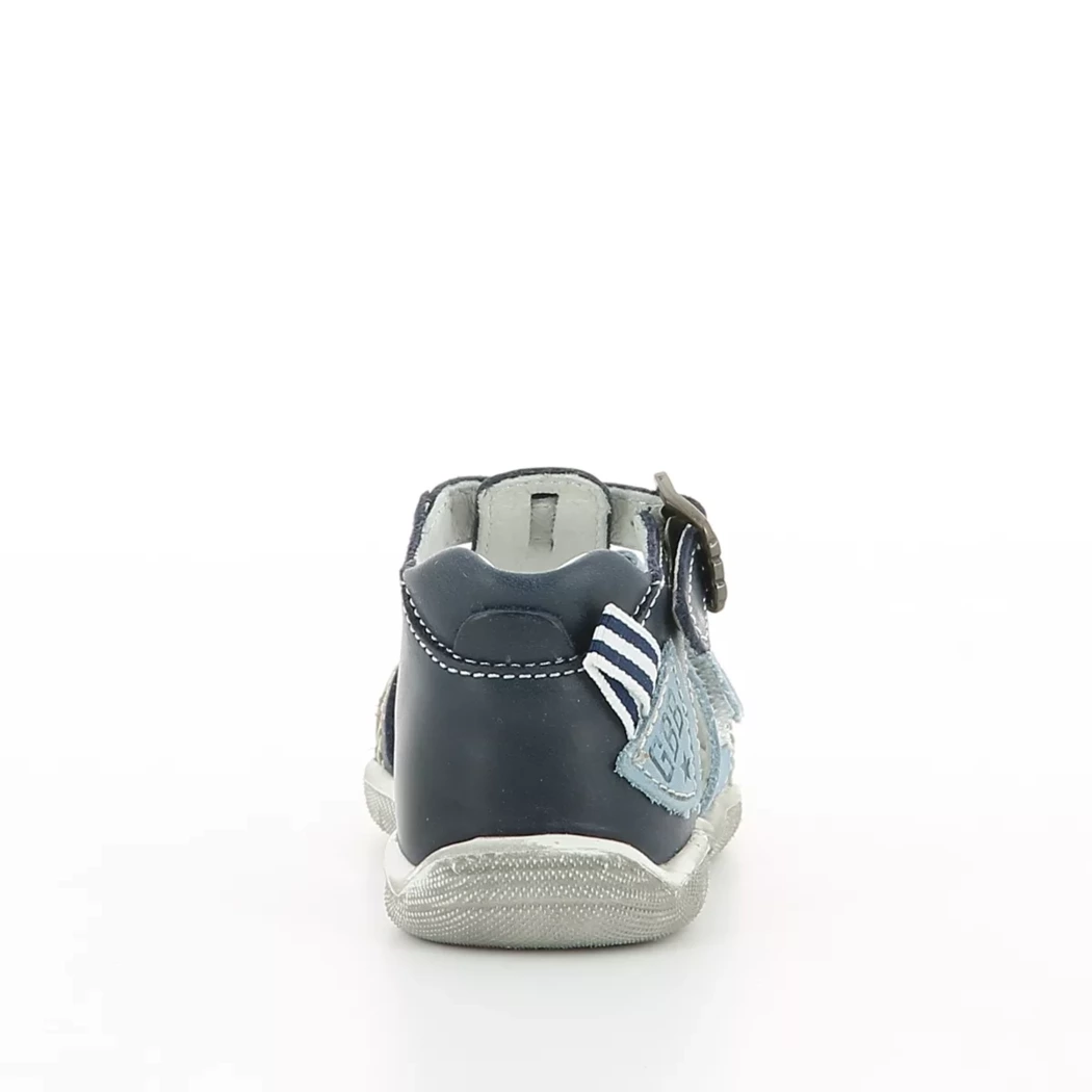 Image (3) de la chaussures GBB - Sandales et Nu-Pieds Bleu en Cuir