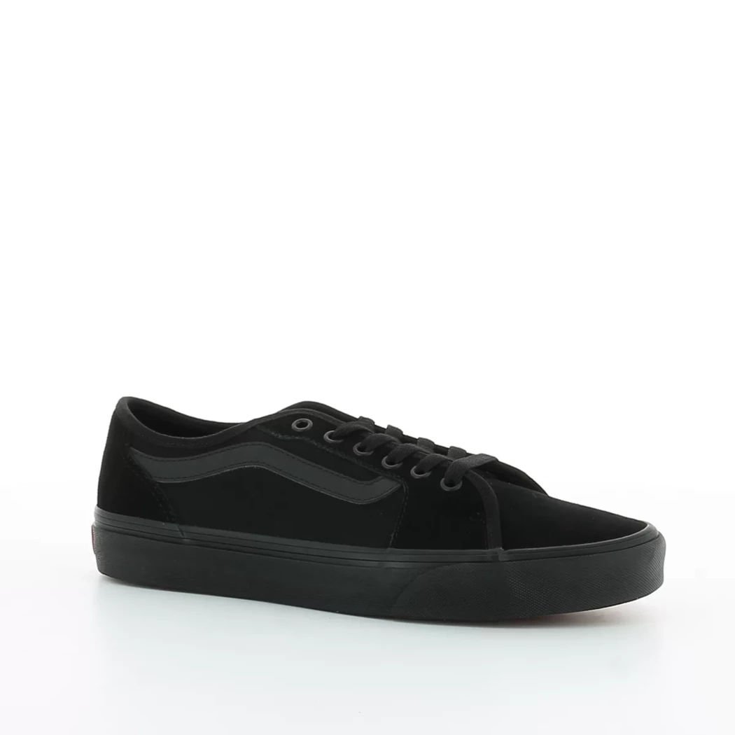 Image (1) de la chaussures Vans - Baskets Noir en Cuir nubuck