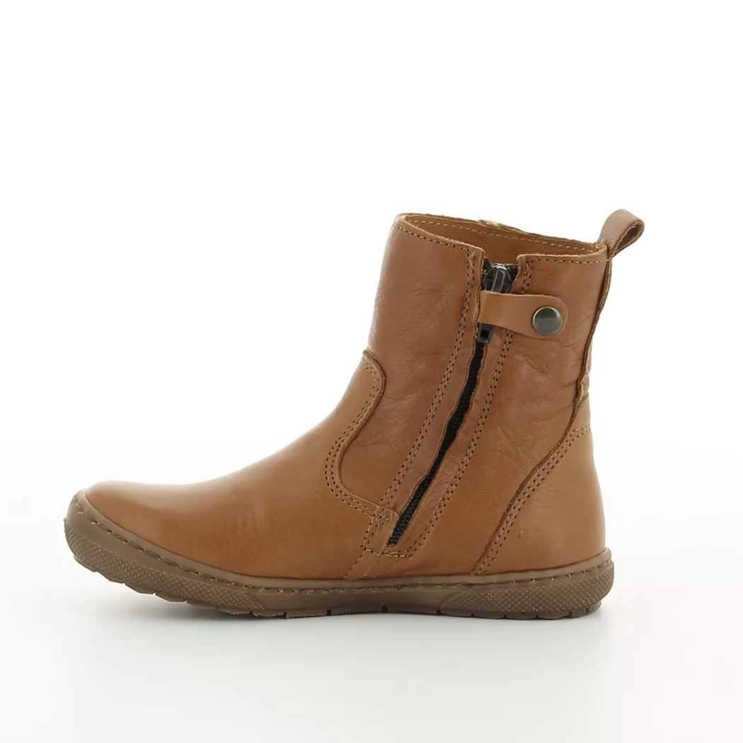 Image (4) de la chaussures Norvik - Boots Cuir naturel / Cognac en Cuir