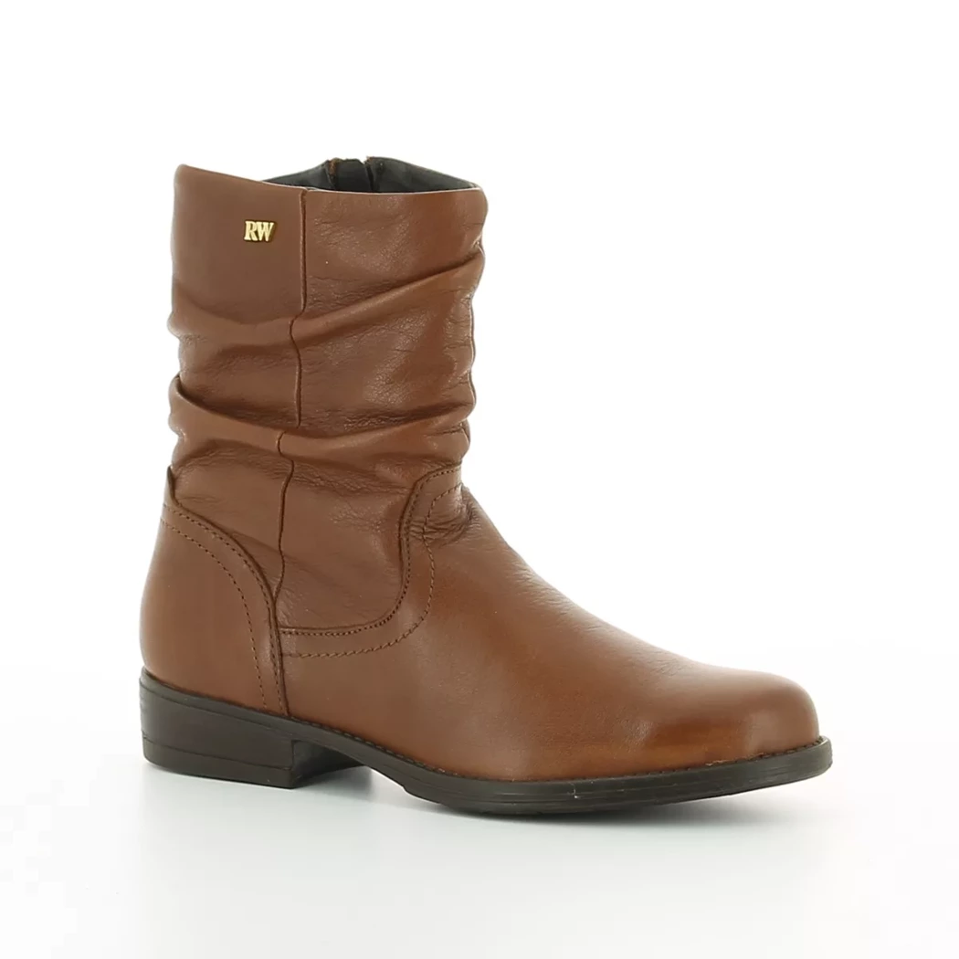 Image (1) de la chaussures Riverwoods - Boots Cuir naturel / Cognac en Cuir