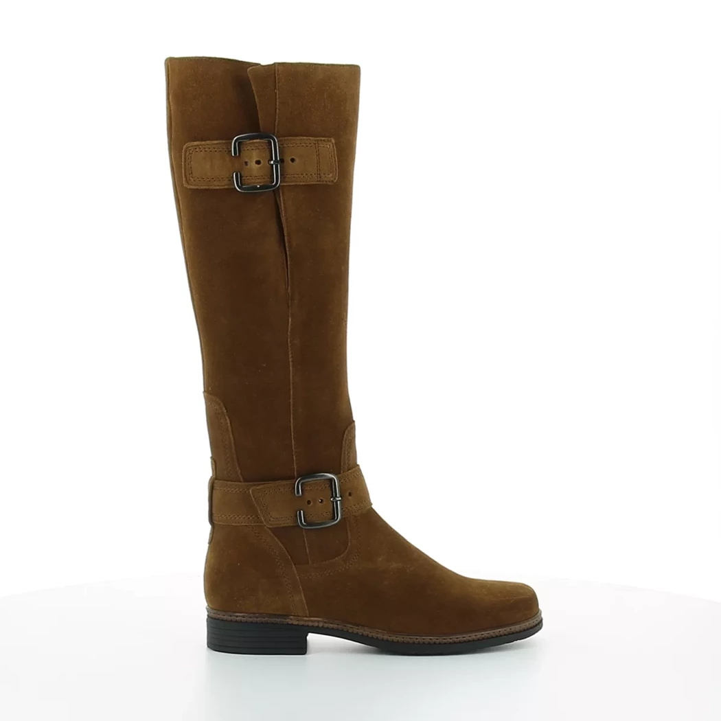 Image (2) de la chaussures Gabor - Bottes Cuir naturel / Cognac en Cuir nubuck