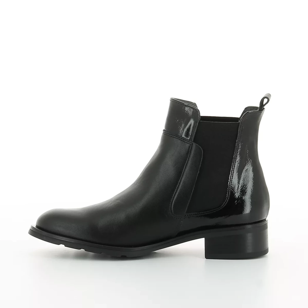 Image (4) de la chaussures Quala - Boots Noir en Cuir