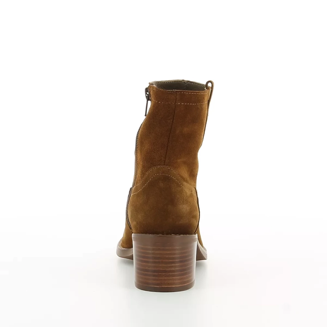 Image (3) de la chaussures Patricia Miller - Boots Cuir naturel / Cognac en Cuir nubuck