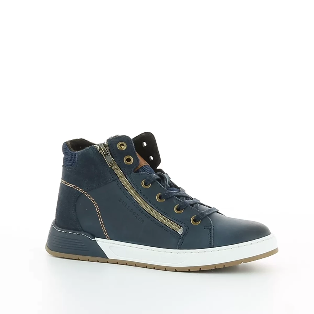 Image (1) de la chaussures Bull Boxer - Bottines Bleu en Cuir