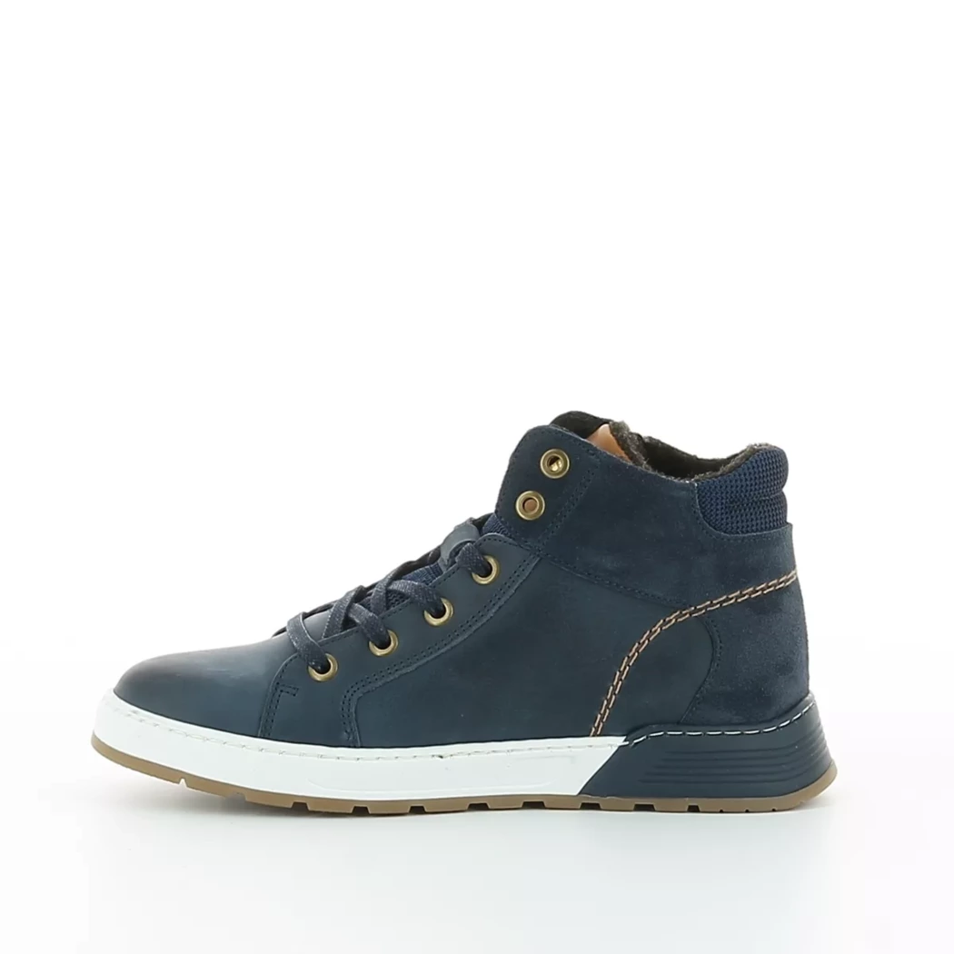 Image (4) de la chaussures Bull Boxer - Bottines Bleu en Cuir