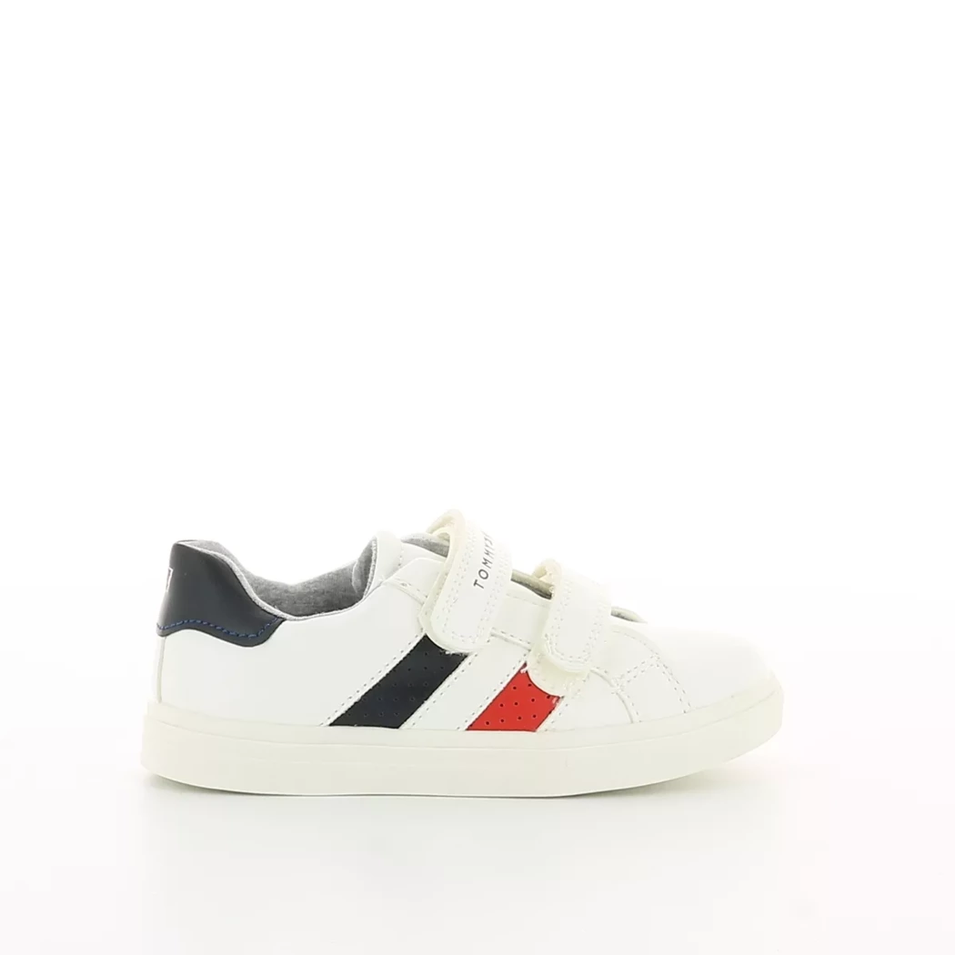 Image (2) de la chaussures Tommy Hilfiger - Baskets Blanc en Cuir synthétique