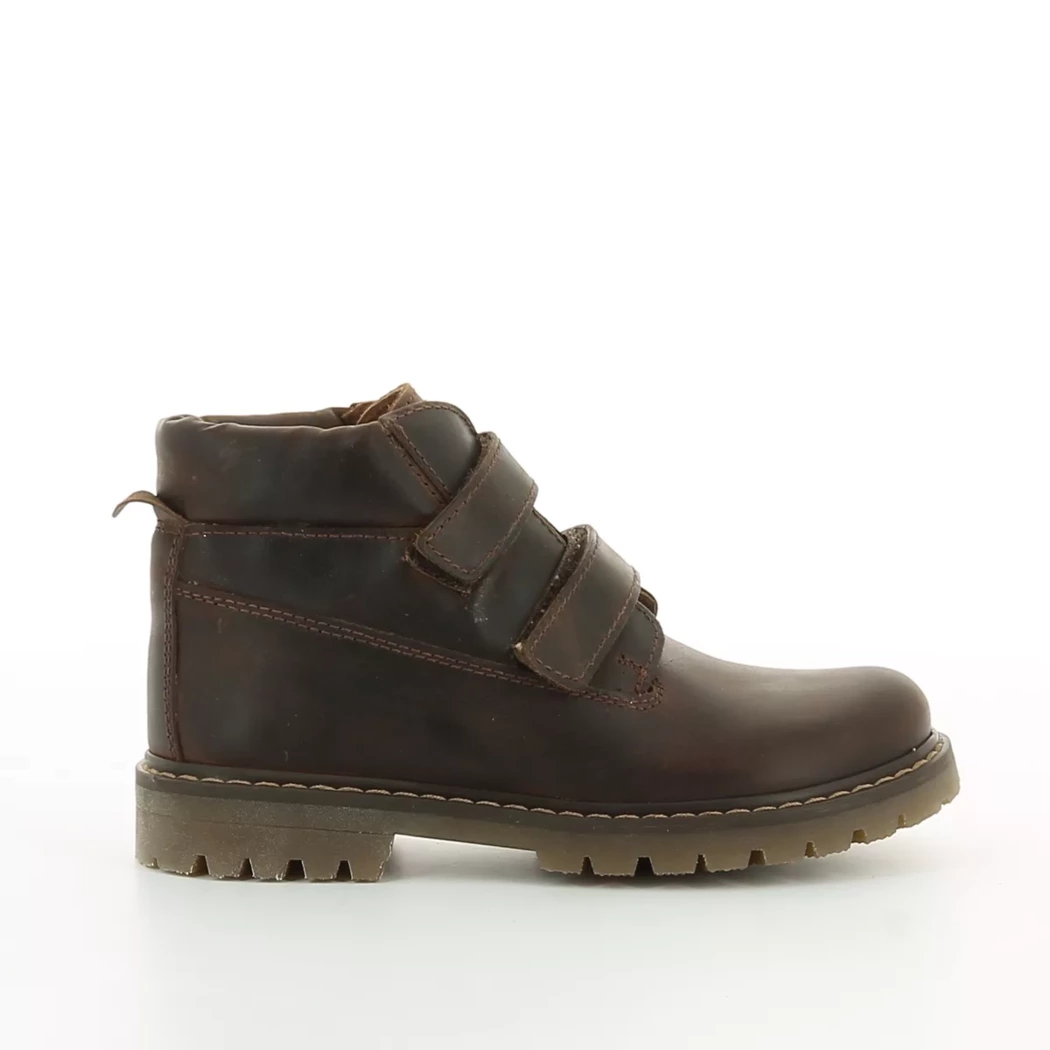 Image (2) de la chaussures Gazzoli - Bottines Marron en Cuir