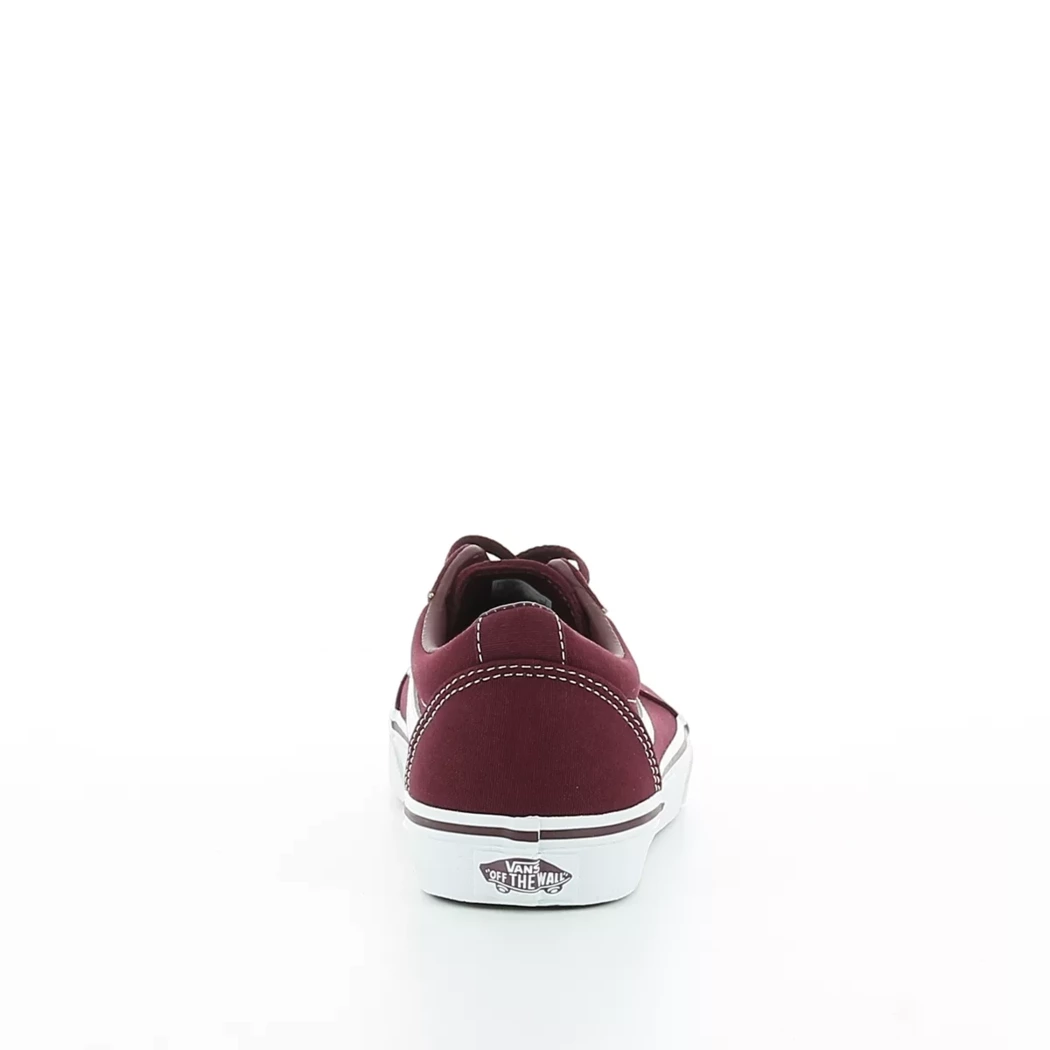 Image (3) de la chaussures Vans - Baskets Bordeaux en Textile