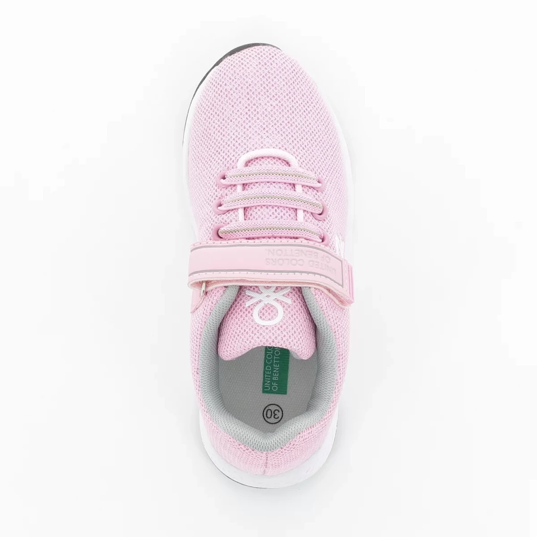 Image (6) de la chaussures Benetton - Baskets Rose en Nylon