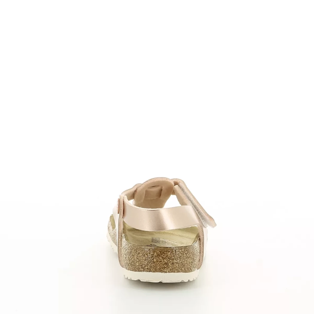 Image (3) de la chaussures Birkenstock - Sandales et Nu-Pieds Rose en Cuir synthétique