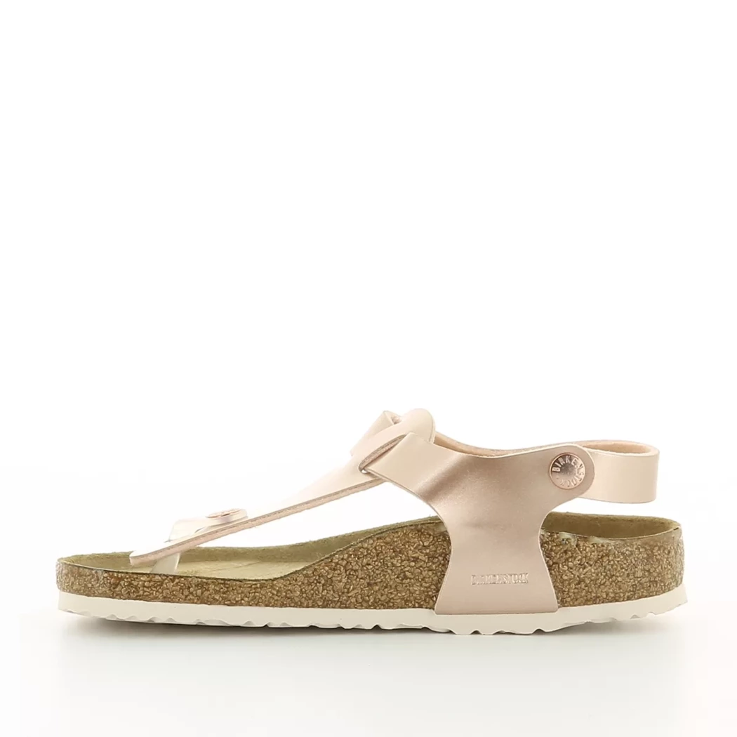 Image (4) de la chaussures Birkenstock - Sandales et Nu-Pieds Rose en Cuir synthétique