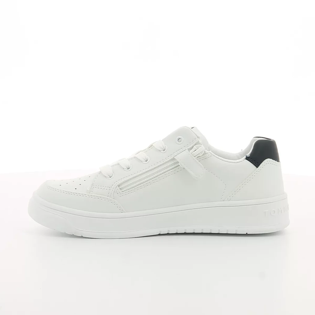 Image (4) de la chaussures Tommy Hilfiger - Baskets Blanc en Cuir synthétique