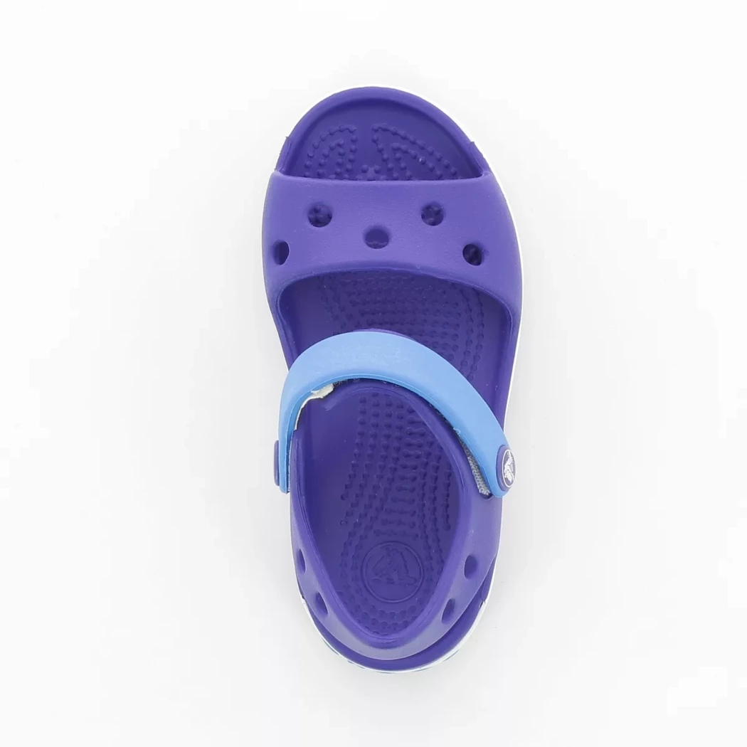 Image (6) de la chaussures Crocs - Sandales et Nu-Pieds Bleu en Caoutchouc