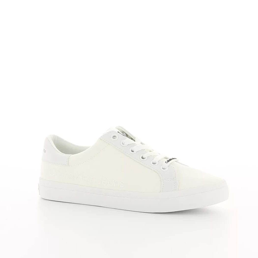 Image (1) de la chaussures Calvin Klein - Baskets Blanc en Textile