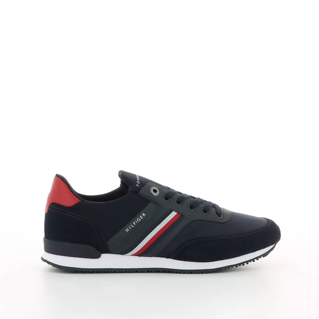 Image (2) de la chaussures Tommy Hilfiger - Baskets Bleu en Textile