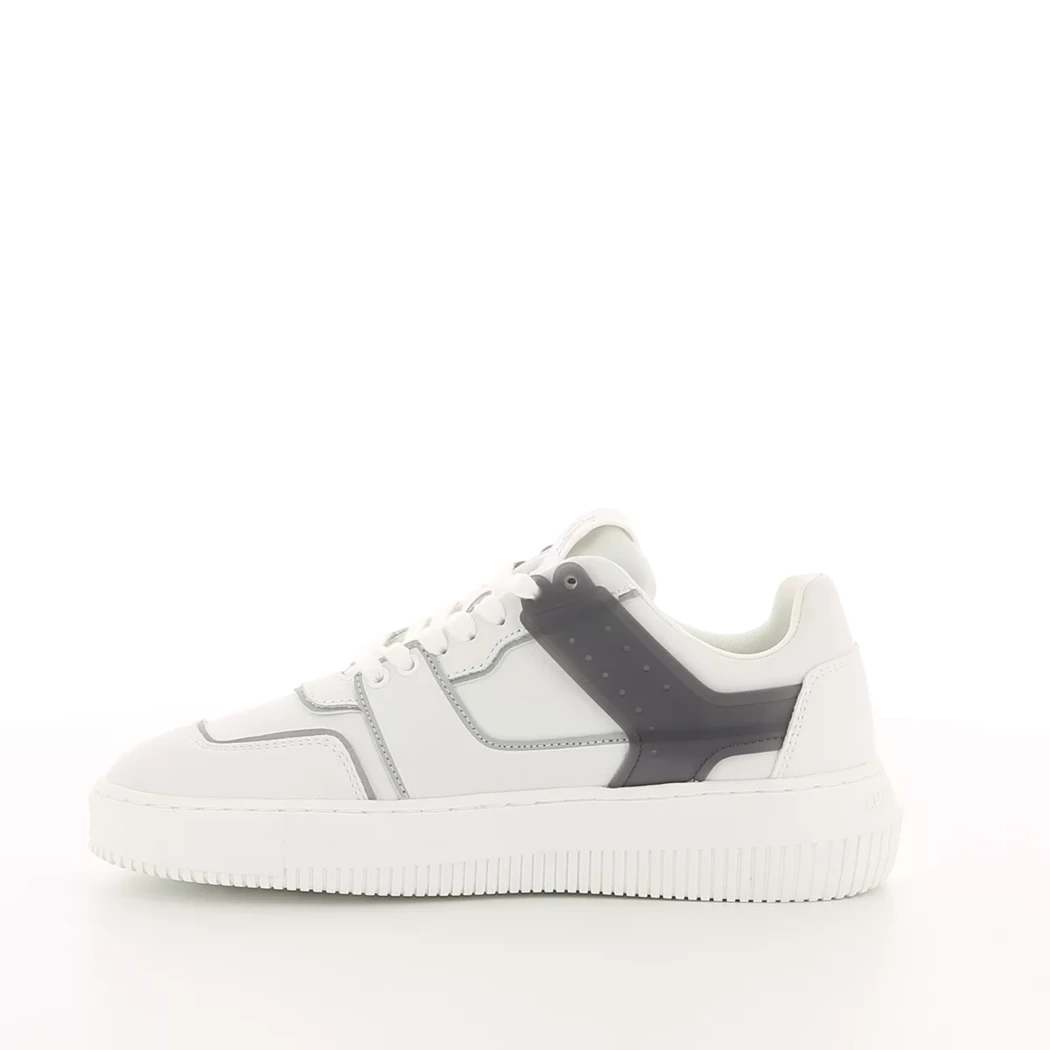 Image (4) de la chaussures Calvin Klein - Baskets Blanc en Cuir