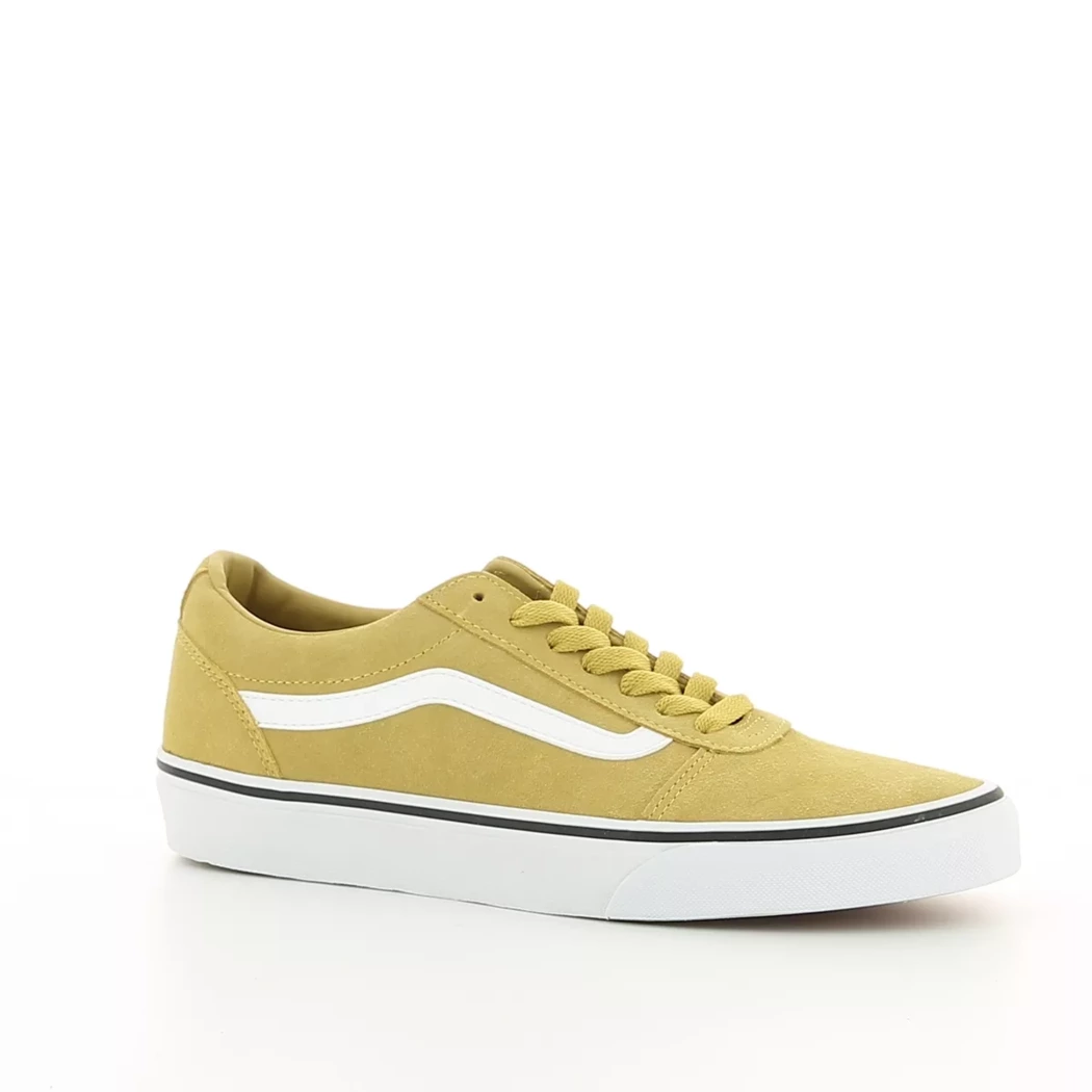 Image (1) de la chaussures Vans - Baskets Jaune en Cuir nubuck