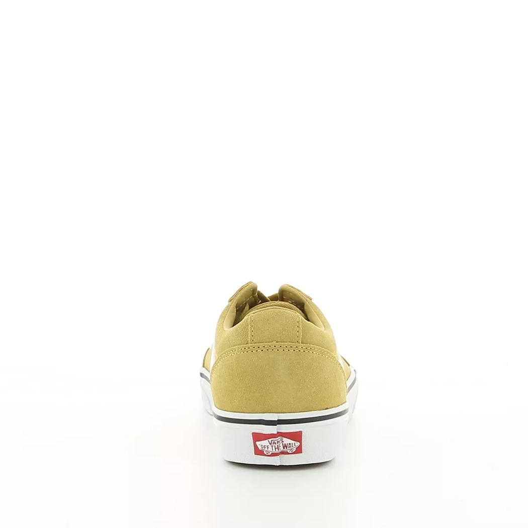 Image (3) de la chaussures Vans - Baskets Jaune en Cuir nubuck