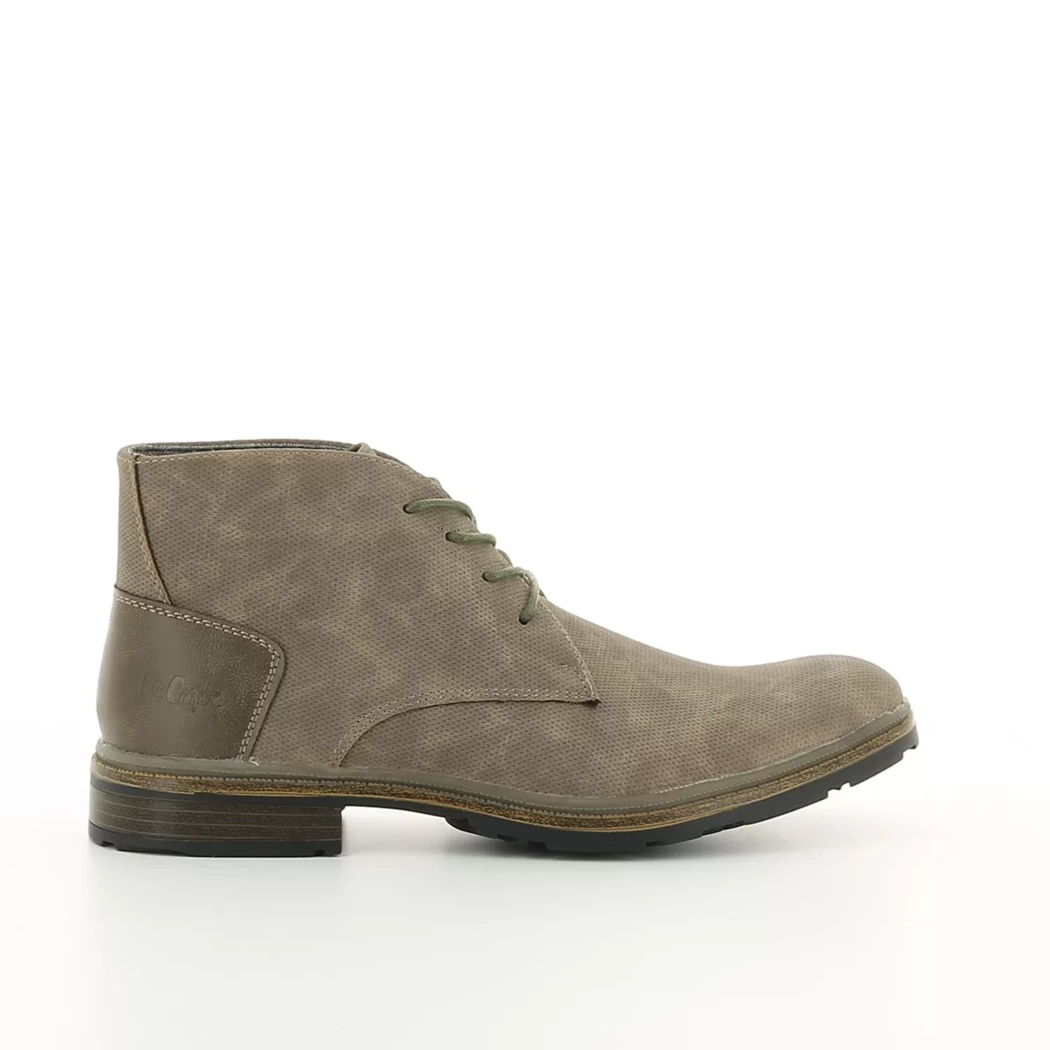 Image (2) de la chaussures Lee Cooper - Bottines Taupe en Cuir synthétique