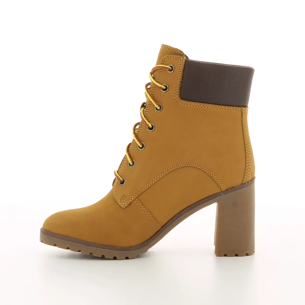 Image (4) de la chaussures Timberland - Bottines Cuir naturel / Cognac en Cuir nubuck