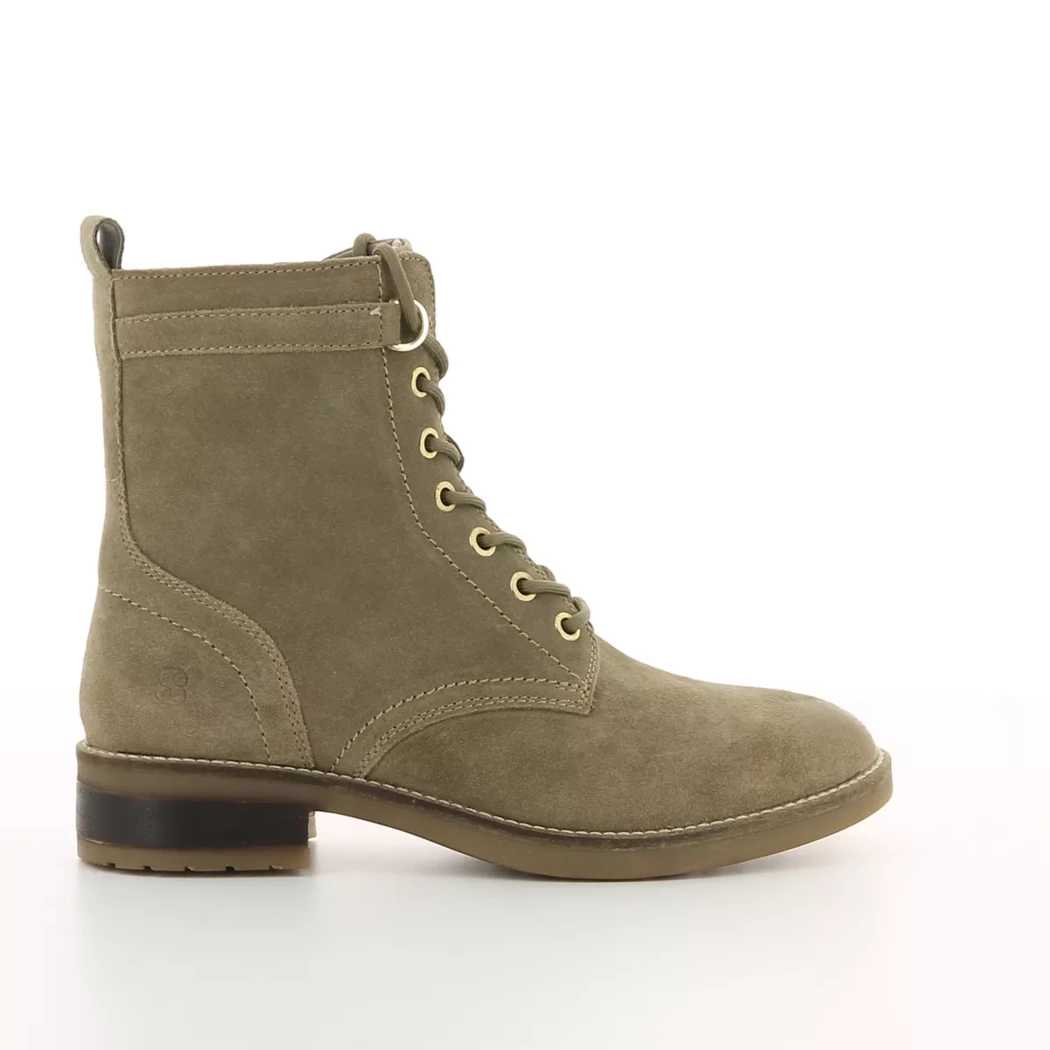 Image (2) de la chaussures S.Oliver - Bottines Taupe en Cuir nubuck