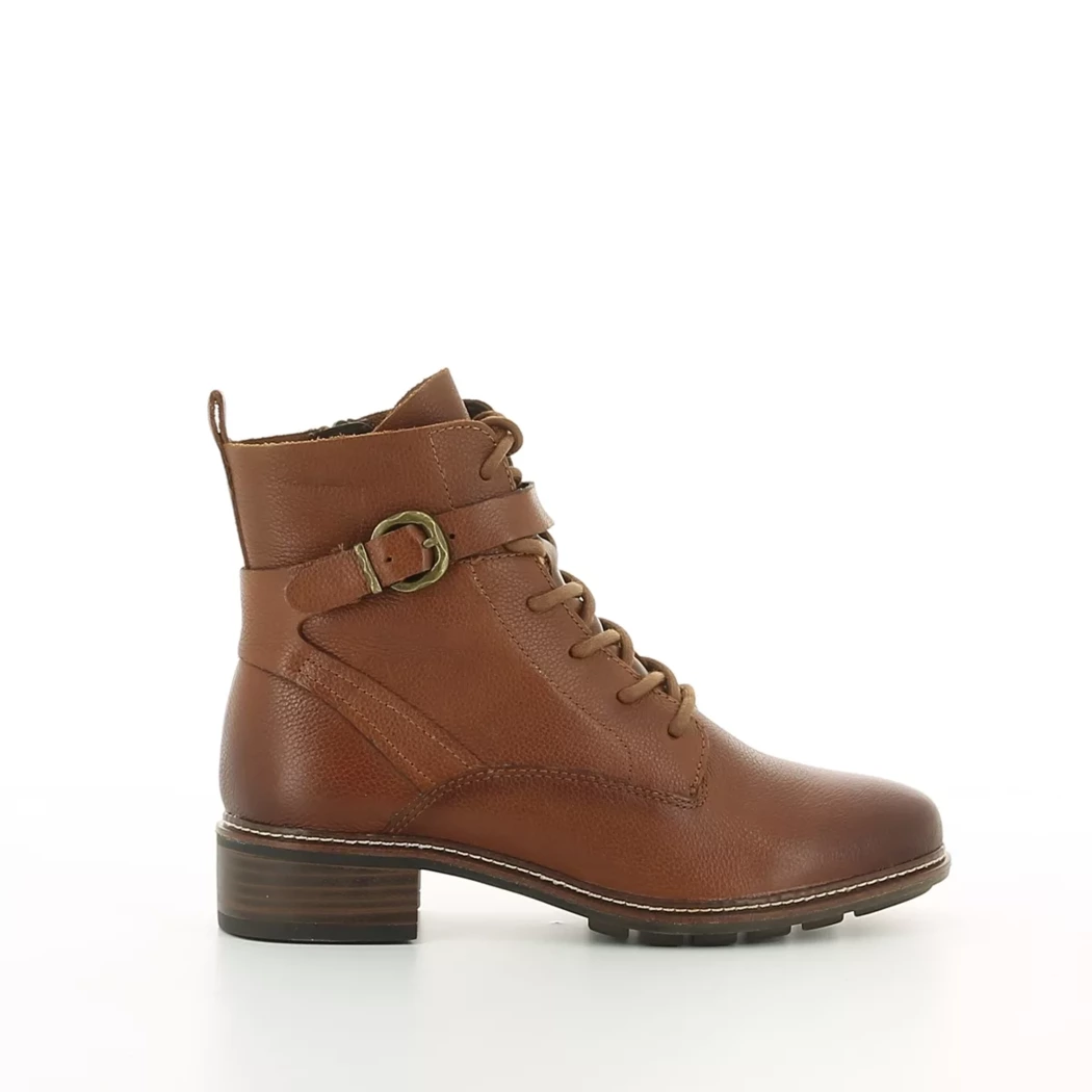 Image (2) de la chaussures Tamaris - Bottines Cuir naturel / Cognac en Cuir