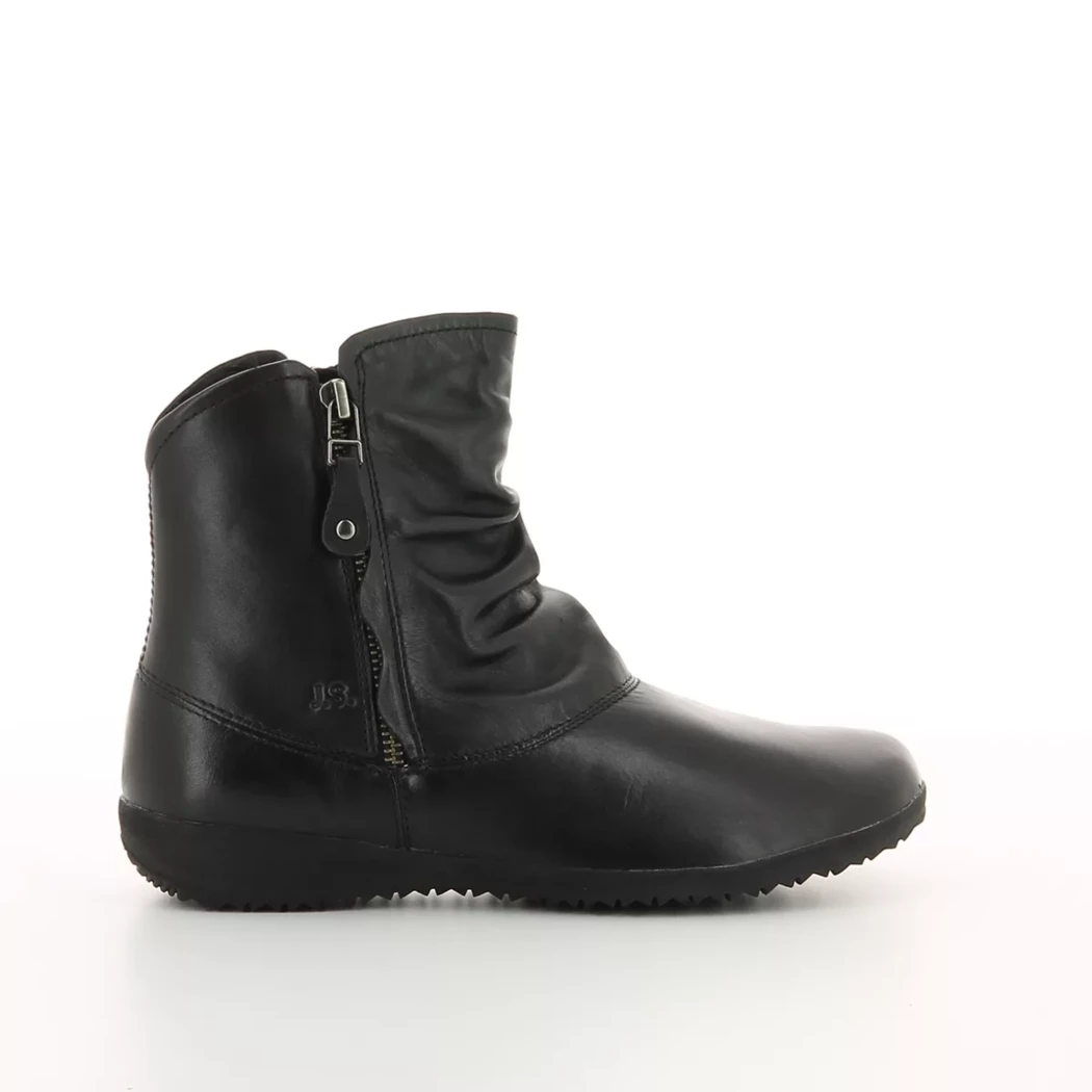 Image (2) de la chaussures Josef Seibel - Boots Noir en Cuir