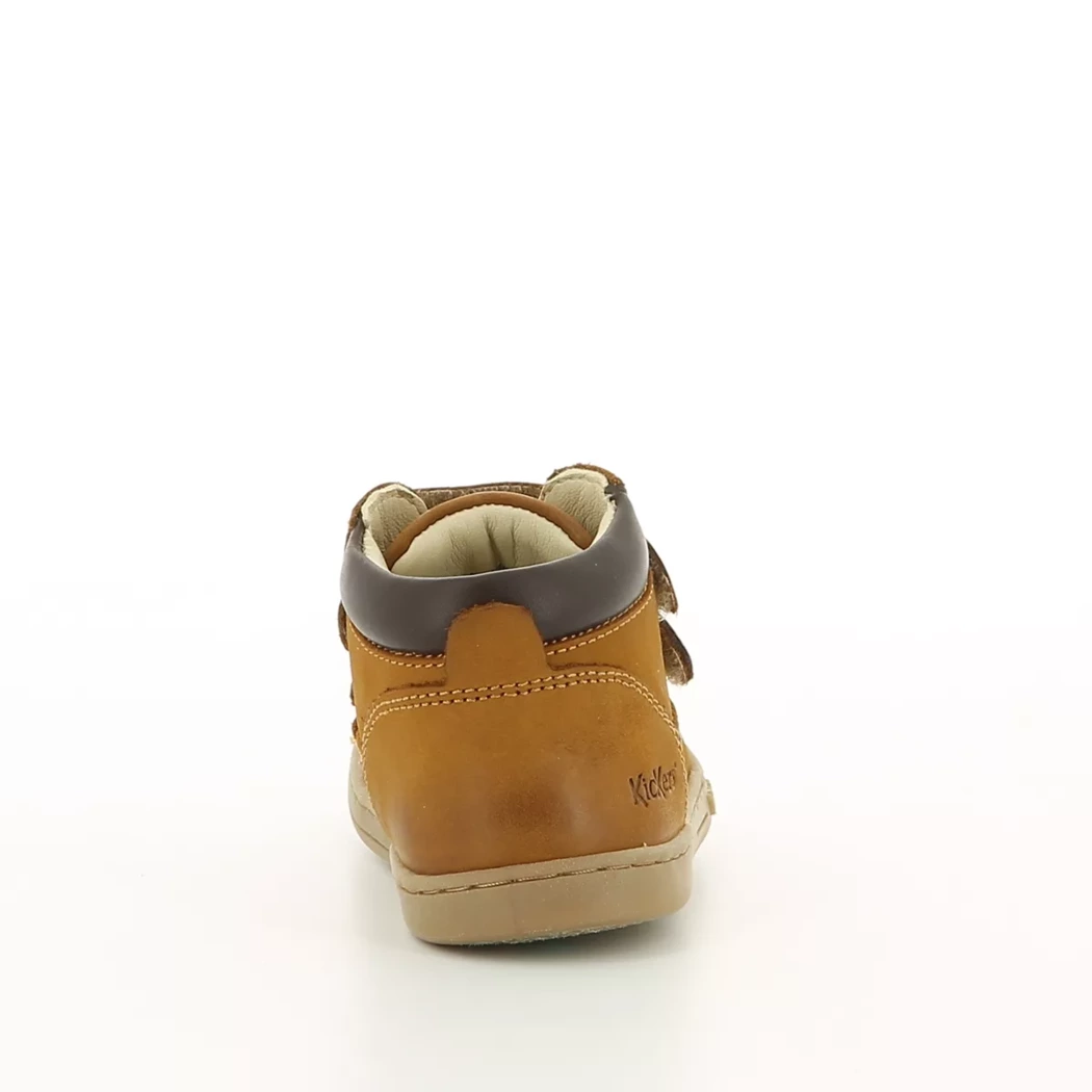 Image (3) de la chaussures Kickers - Bottines Cuir naturel / Cognac en Cuir nubuck