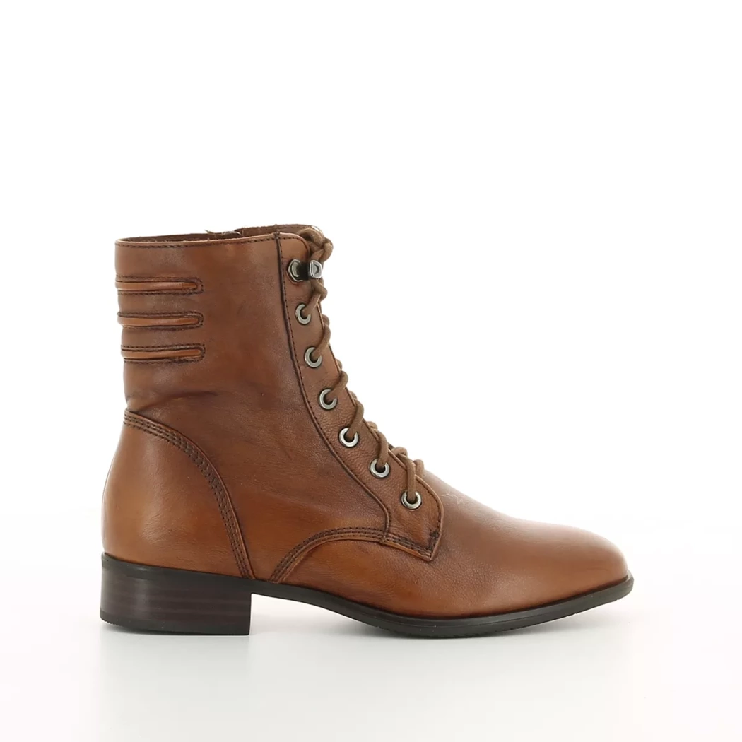 Image (2) de la chaussures Regarde le ciel - Bottines Cuir naturel / Cognac en Cuir