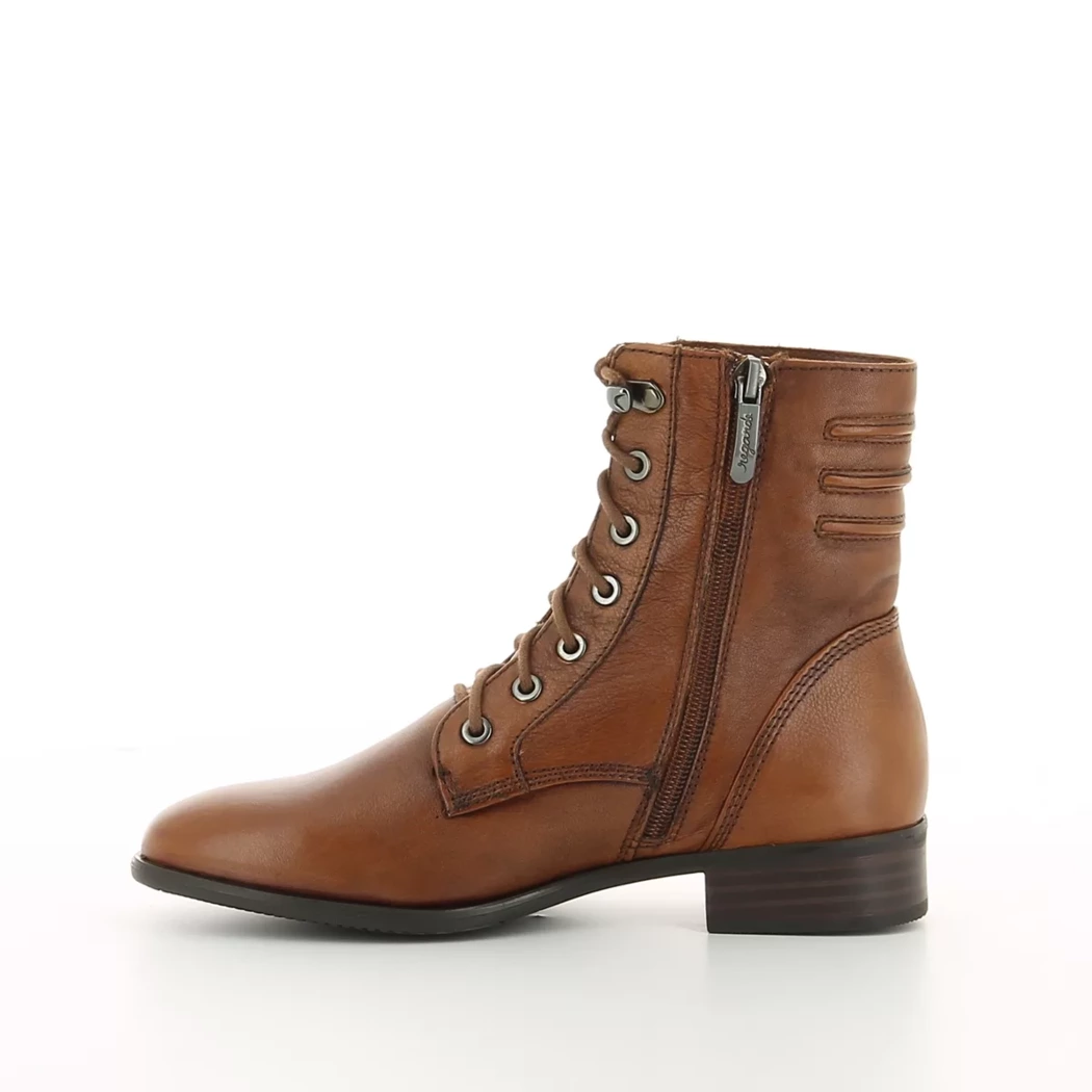 Image (4) de la chaussures Regarde le ciel - Bottines Cuir naturel / Cognac en Cuir