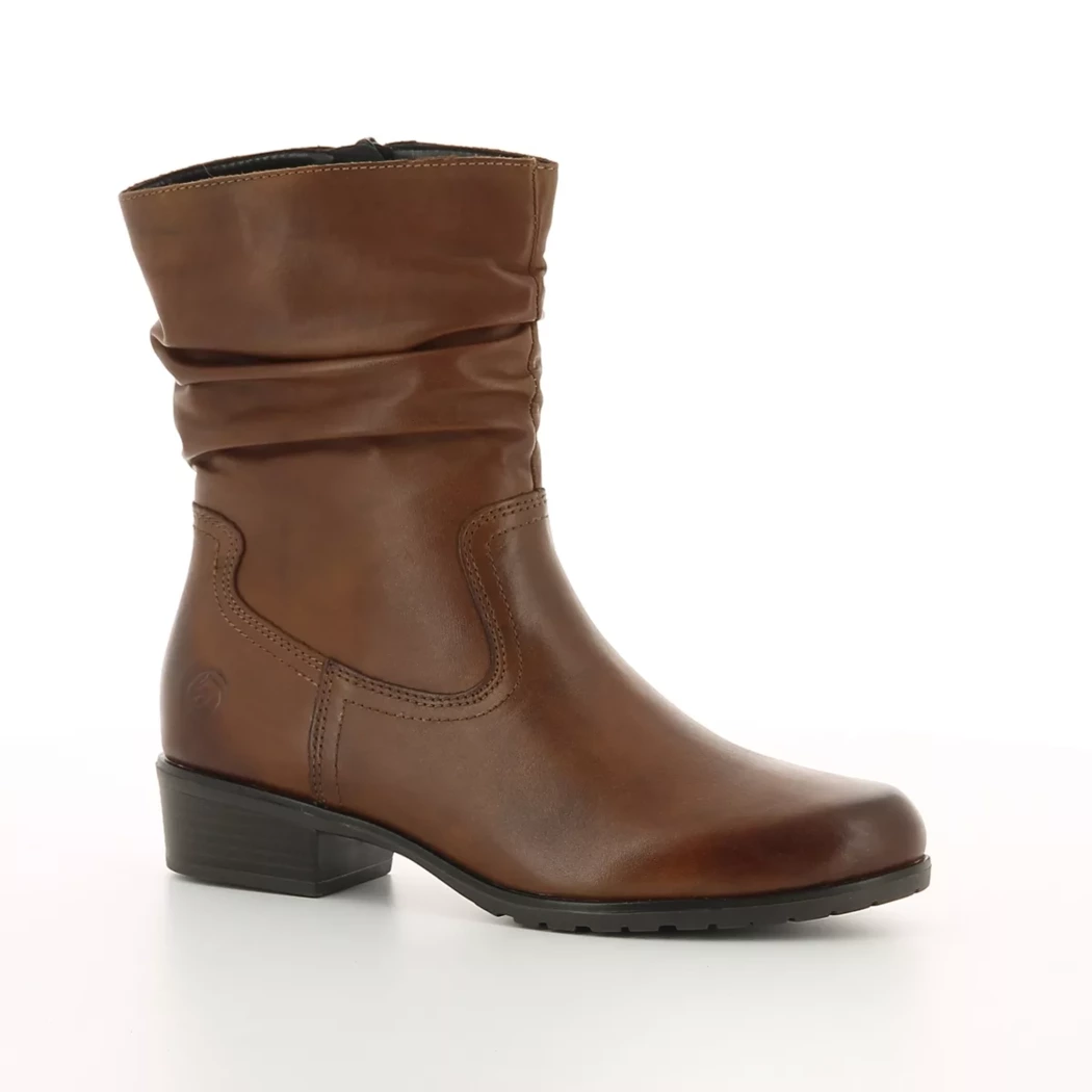 Image (1) de la chaussures Remonte - Boots Cuir naturel / Cognac en Cuir