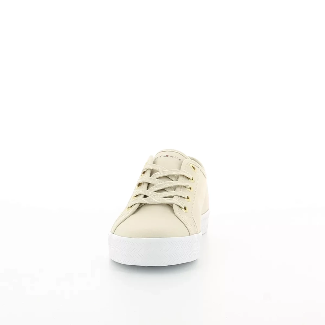 Image (5) de la chaussures Tommy Hilfiger - Baskets Beige en Textile