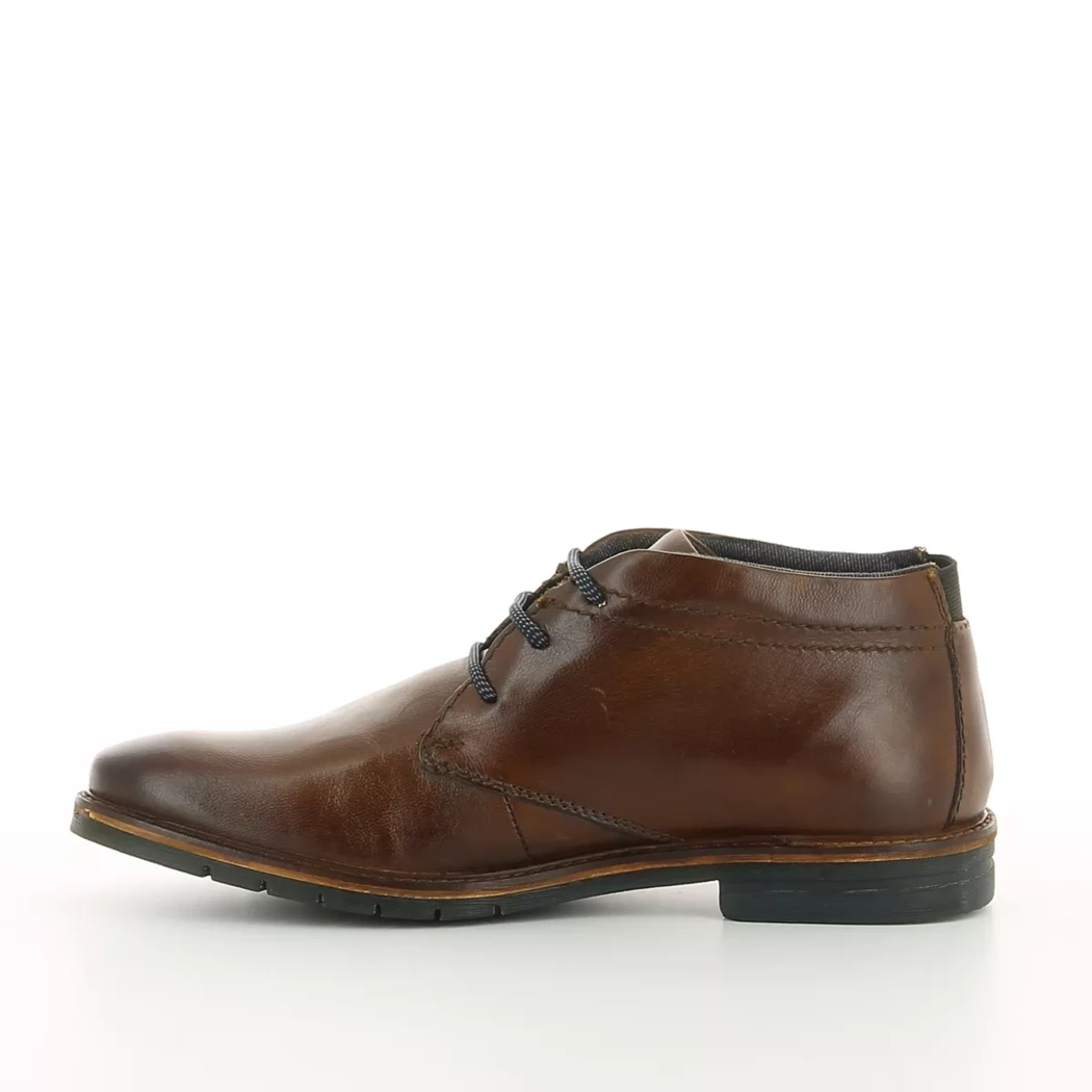 Image (4) de la chaussures Bugatti - Bottines Cuir naturel / Cognac en Cuir