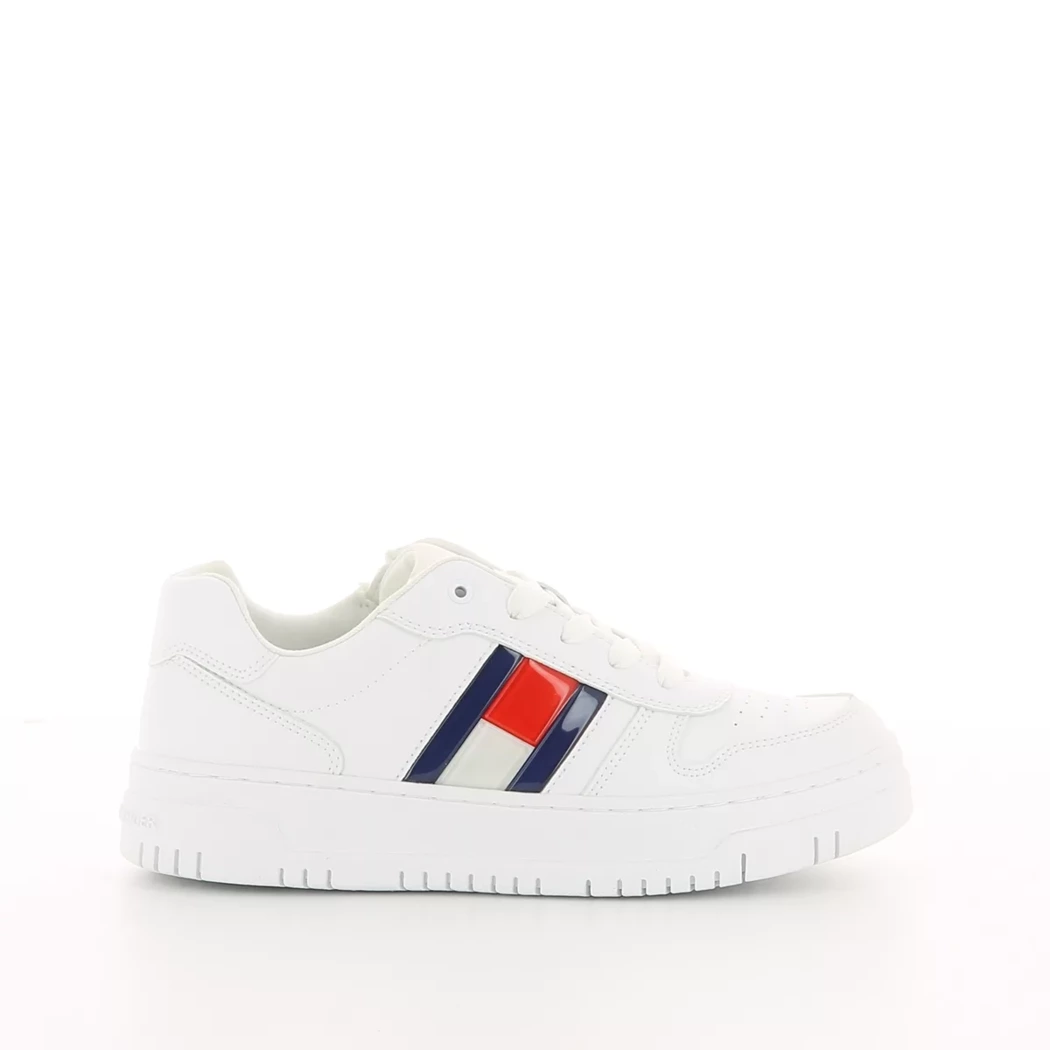 Image (2) de la chaussures Tommy Hilfiger - Baskets Blanc en Cuir synthétique