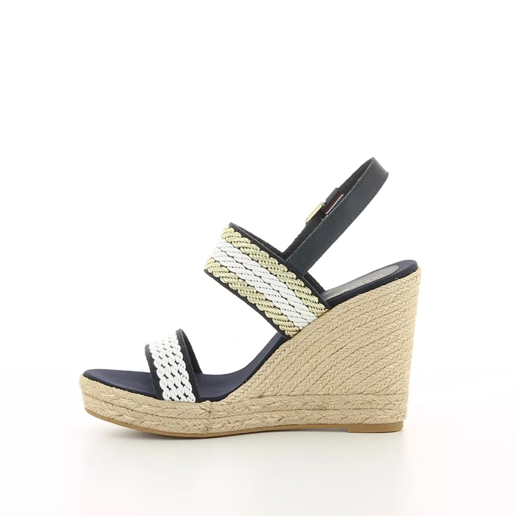 Image (4) de la chaussures Tommy Hilfiger - Sandales et Nu-Pieds Bleu en Textile