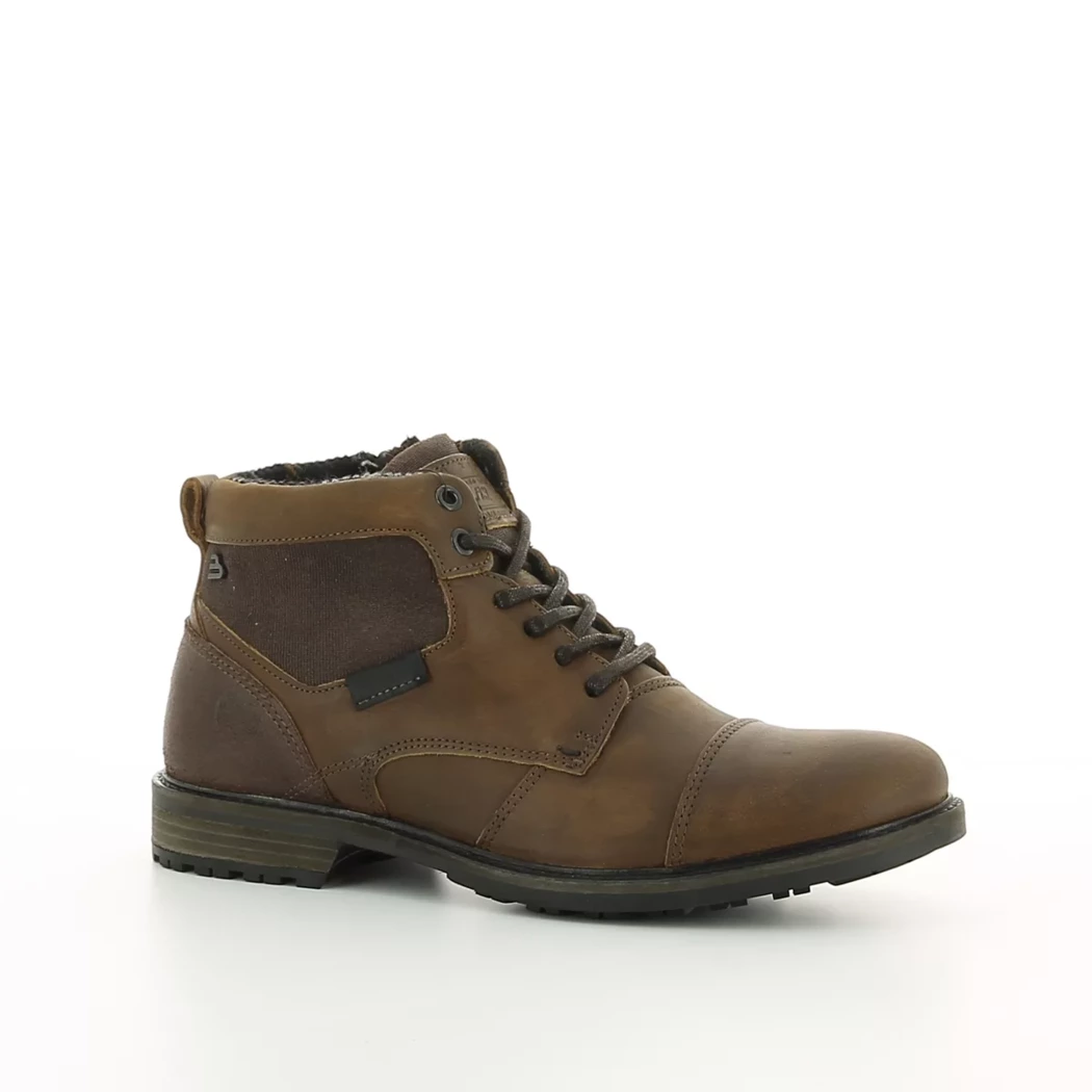 Image (1) de la chaussures Bull Boxer - Bottines Cuir naturel / Cognac en Cuir