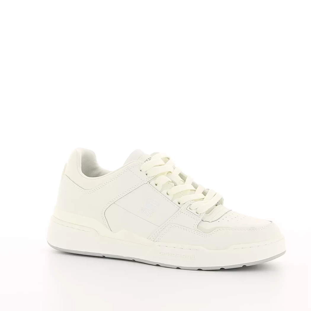 Image (1) de la chaussures G-Star - Baskets Blanc en Cuir