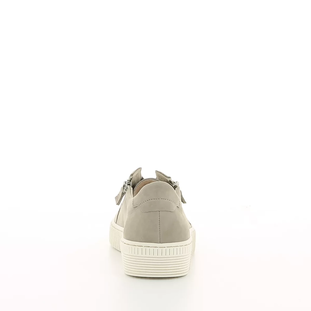 Image (3) de la chaussures Gabor - Baskets Beige en Cuir nubuck