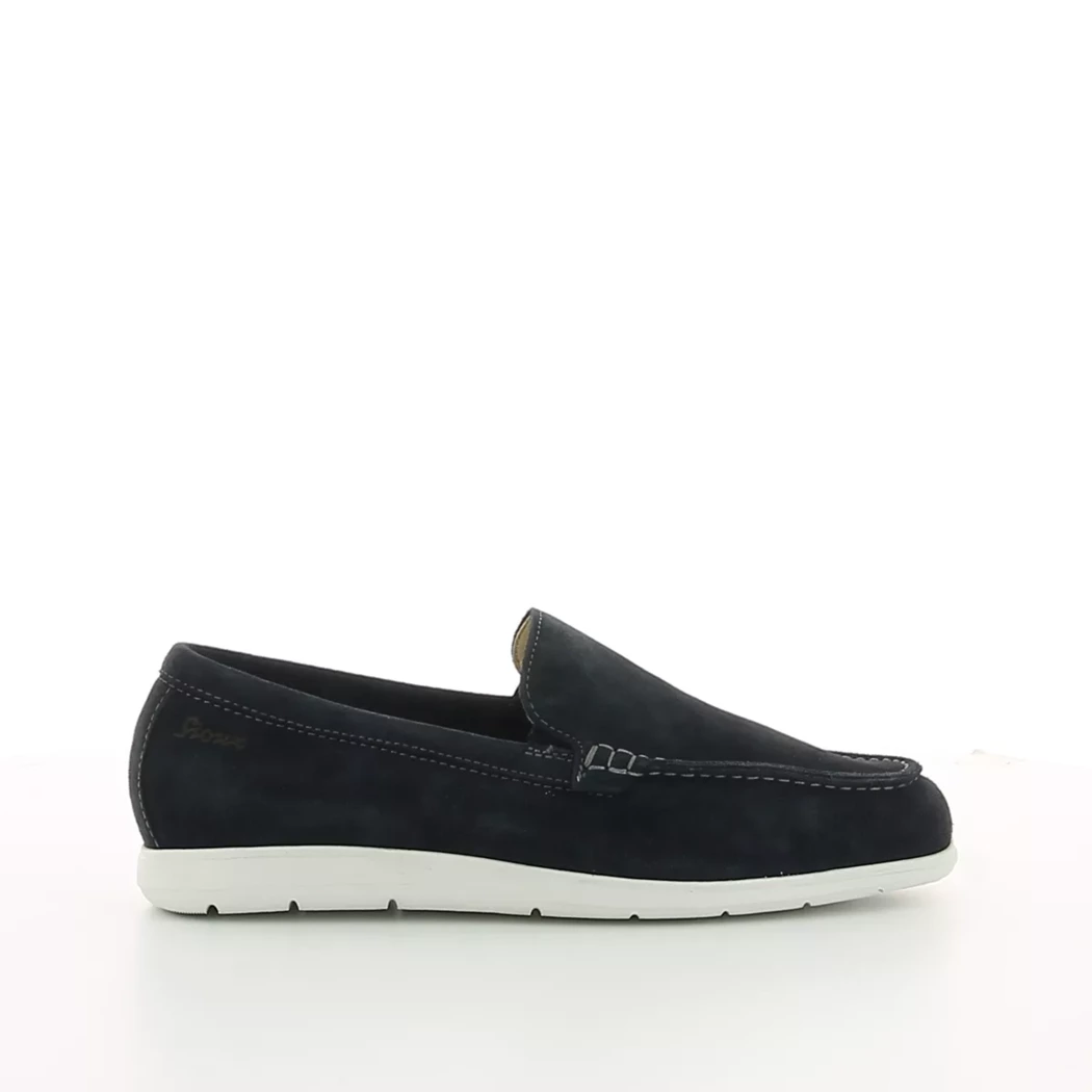 Image (2) de la chaussures Sioux - Mocassins Bleu en Cuir nubuck