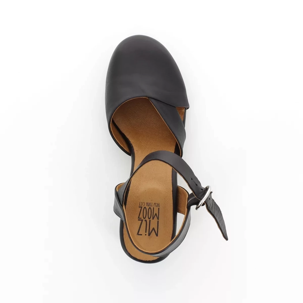 Image (6) de la chaussures Miz Mooz - Escarpins Noir en Cuir