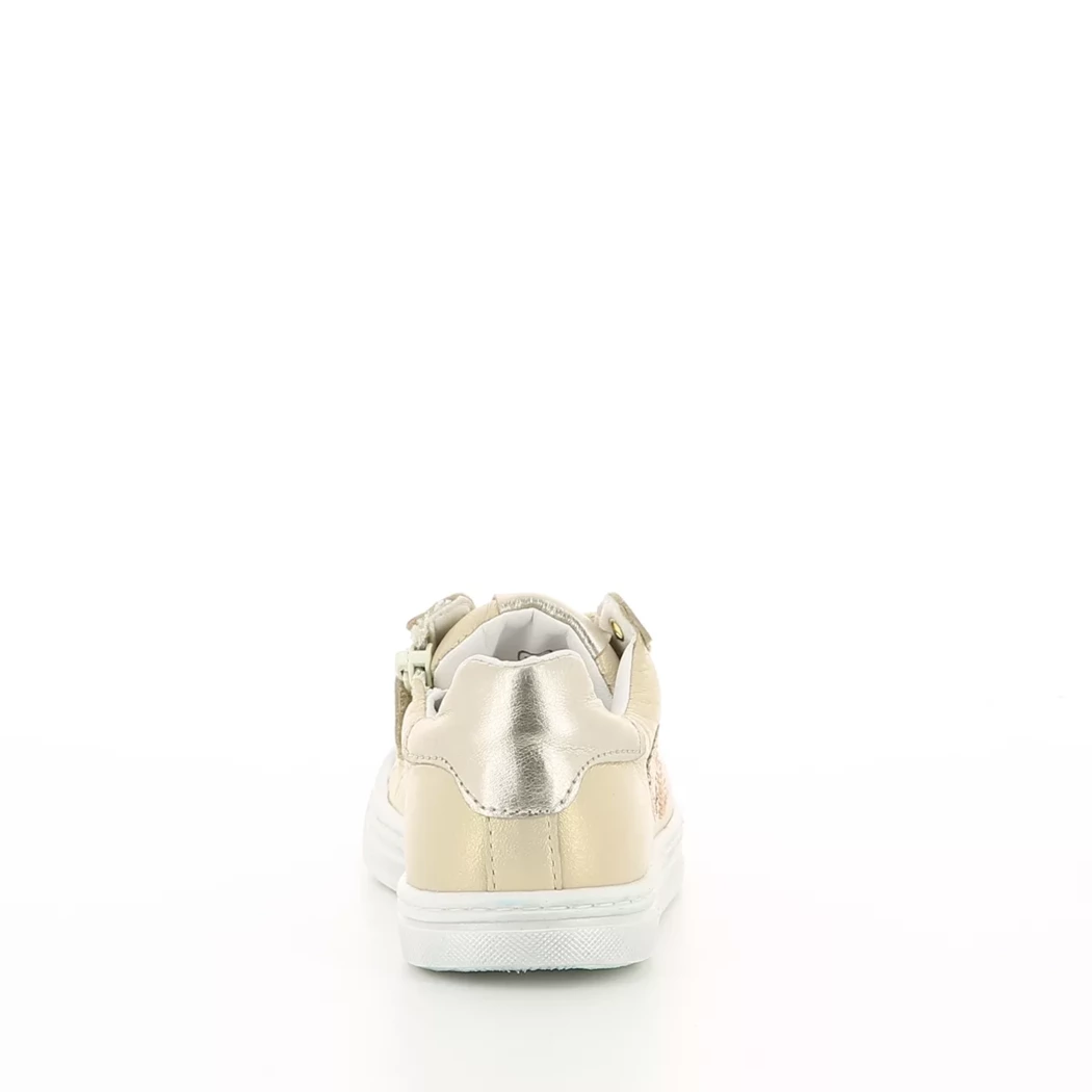 Image (3) de la chaussures Little David - Baskets Beige en Cuir