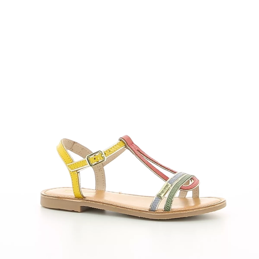 Image (1) de la chaussures Les Tropeziennes - Sandales et Nu-Pieds Multicolore en Cuir