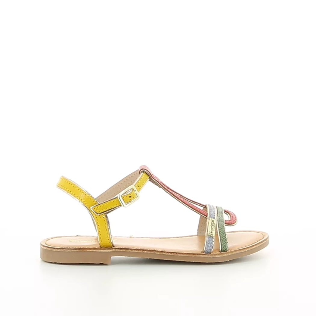 Image (2) de la chaussures Les Tropeziennes - Sandales et Nu-Pieds Multicolore en Cuir