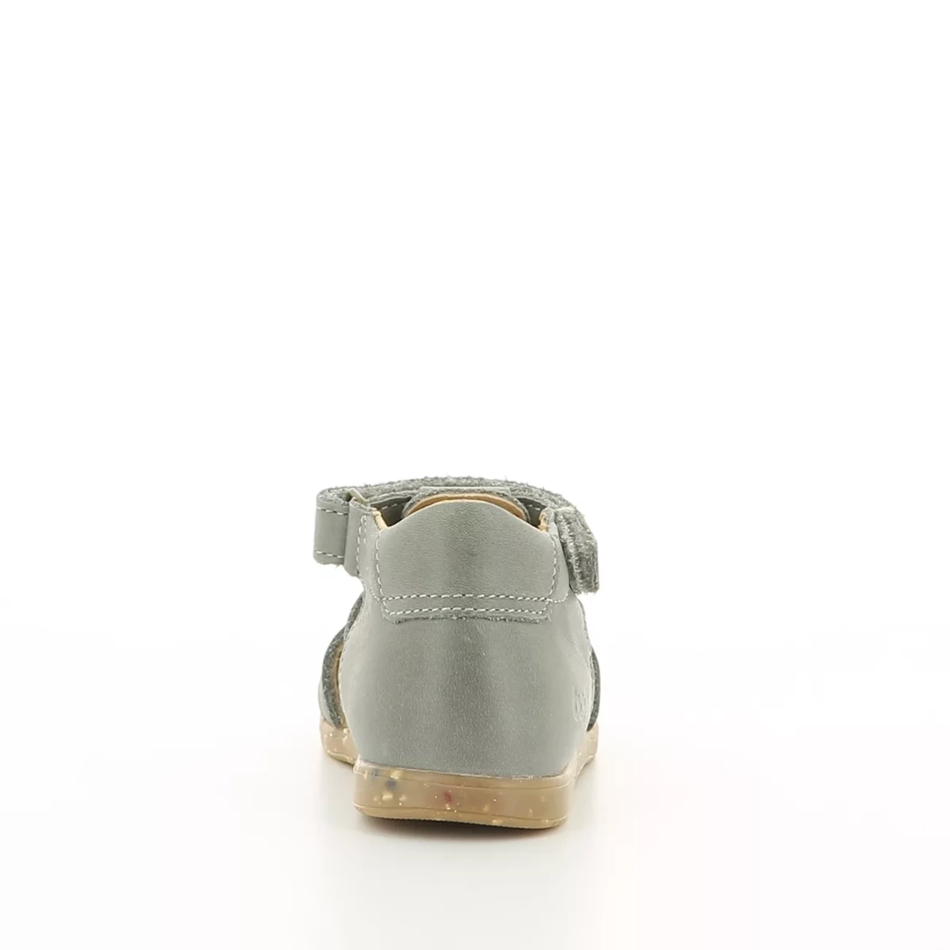 Image (3) de la chaussures Bopy - Sandales et Nu-Pieds Vert en Cuir nubuck